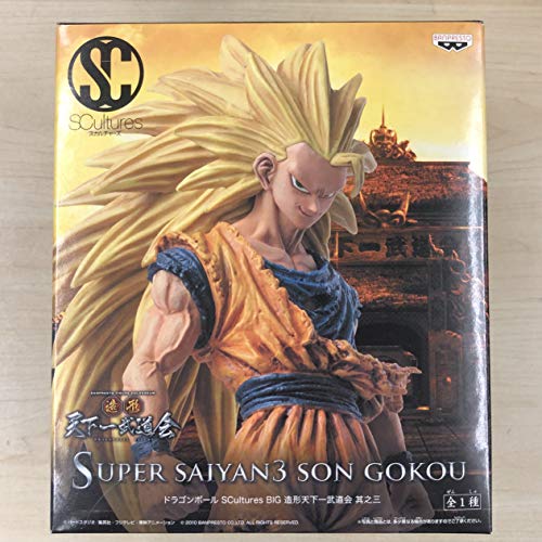 Three Super Saiyan 3 Super Saiyan 3 Goku Dragon Ball SCultures modeling Tenkaichi Budokai (japan import)