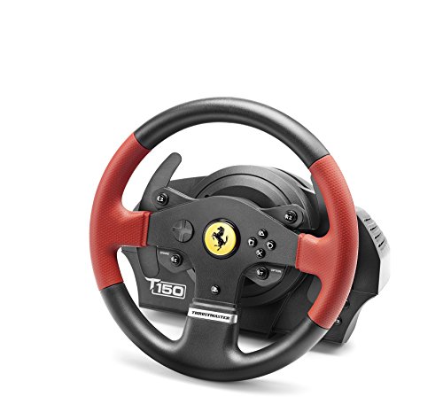 Thrustmaster T150 Ferrari Edition (Wheel incl. 2-Pedalset, Force Feedback, 270° - 1080°, PS4 / PS3 / PC)