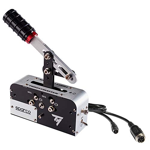 Thrustmaster - TSS Freno de Mano Sparco Mod + Add-On (PS4, Xbox One, PC) + TH8A - Palanca de cambio, Multiplataforma, Cambio Manual y Secuencial