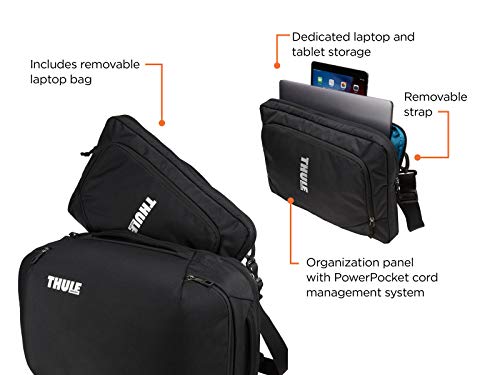 Thule 3204023, Subterra Unisex-Adult, Negro, Carry-On