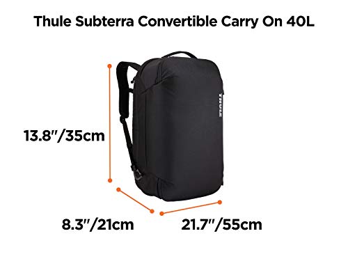 Thule 3204023, Subterra Unisex-Adult, Negro, Carry-On