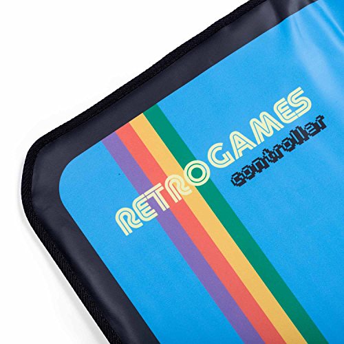 Thumbs Up!- ThumbsUp Alfombra de Juego Retro Gaming Mat - Incluye 200 Videojuegos Arcade, Multicolor (OR-RETMAT)