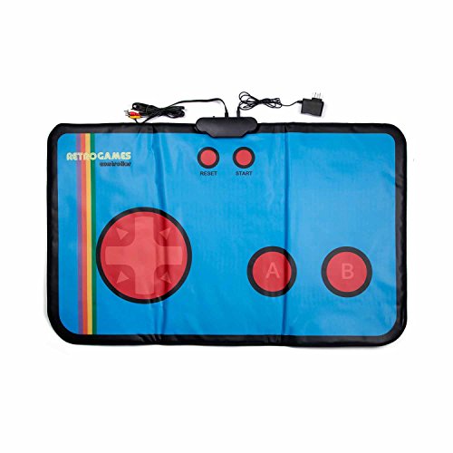 Thumbs Up!- ThumbsUp Alfombra de Juego Retro Gaming Mat - Incluye 200 Videojuegos Arcade, Multicolor (OR-RETMAT)