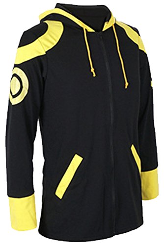 tianxinxishop Unisexo Disfraz de Cosplay de Juego de Amor Sudadera con Capucha de Mistico Hacker, L