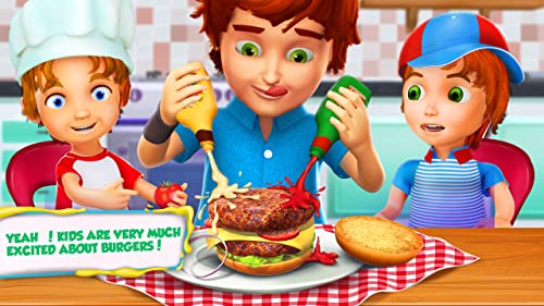 Tienda 3D Burger Maker: Juegos Kids Lunch Maker GRATIS