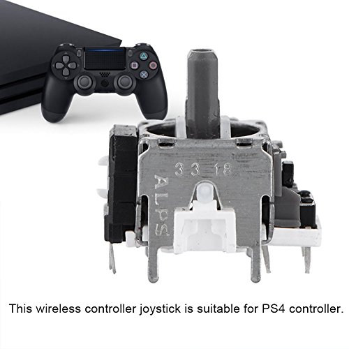 Tihebeyan 5 Unids 3D Joystick Module para PS4, 3D Joystick Axis Sensor analógico Módulo de reemplazo para el Controlador PS4