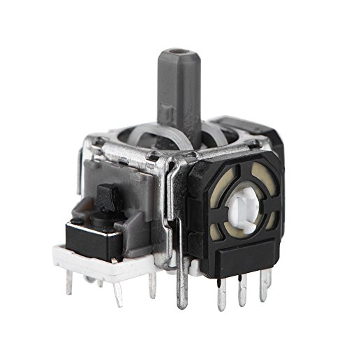 Tihebeyan 5 Unids 3D Joystick Module para PS4, 3D Joystick Axis Sensor analógico Módulo de reemplazo para el Controlador PS4