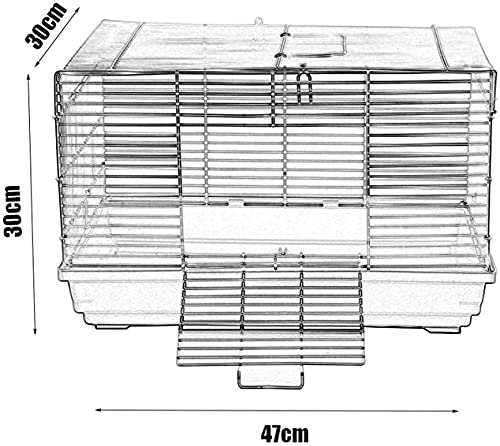 Tiyabdl PET VIVARIO HAMSTER ALIMENTACIÓN CAGE JAJA, INTEROOR CON ACCESORIOS GUINEA PIG HEDGEHOG TERRARIA FAMILIA FÁCIL FÁCIL DE LIMPIO PEQUEÑOS PEQUEÑOS OBSERVACIONES CAJA CAJA DE LA CASA DE LA CASA D