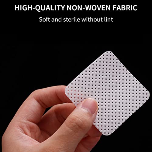 Toallitas De Algodón Pegamento Pegamento Removedor Pads Nails Art Polish Cleaner Hoja De Algodón 1000pcs Pestañas Y Adhesivos Falsos