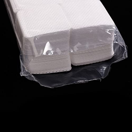 Toallitas De Algodón Pegamento Pegamento Removedor Pads Nails Art Polish Cleaner Hoja De Algodón 1000pcs Pestañas Y Adhesivos Falsos