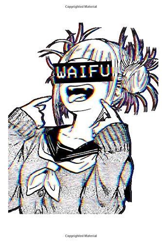 Toga Waifu Notebook: (110 Pages, Lined, 6 x 9)