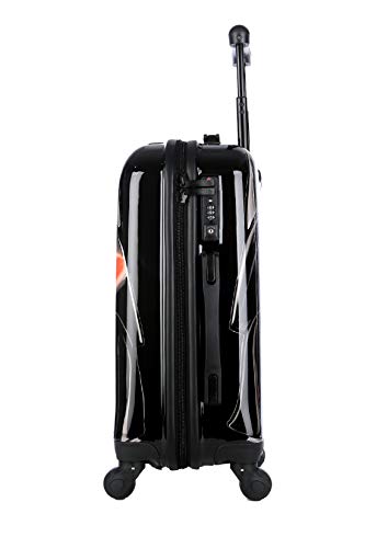 TOKYOTO - Maleta de Cabina Equipaje de Mano con Cargador USB, 8000mAh, 55x40x20 cm | Maleta Juvenil, Trolley de Viaje Ryanair, Easyjet | Maleta de Viaje Rígida Black Empire