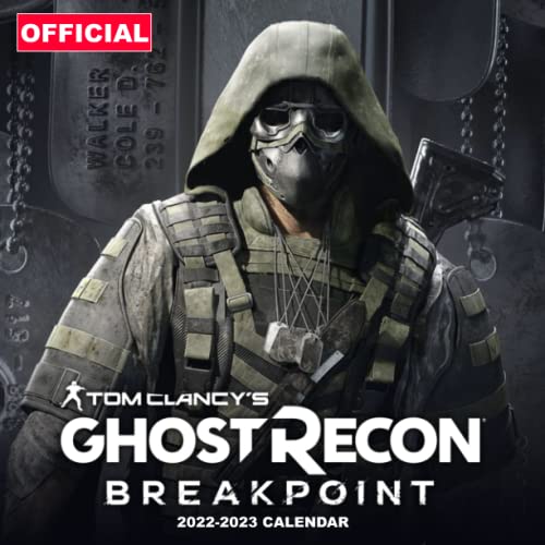 Tom Clạncy’s Ghost Rẹcon Breakpoint: Video Game Calendar 2022 - Games calendar 2022-2023 18 months- Planner Gifts boys girls kids and all Fans (Kalendar Calendario Calendrier).15