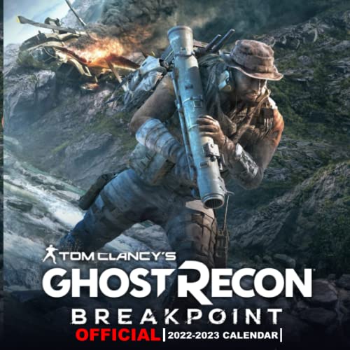Tom Clạncy’s Ghost Rẹcon Breakpoint: Video Game Calendar 2022 - Games calendar 2022-2023 18 months- Planner Gifts boys girls kids and all Fans (Kalendar Calendario Calendrier).18