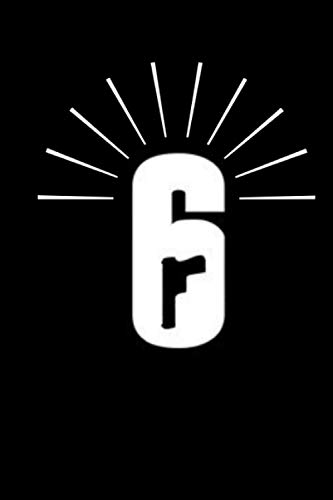 Tom Clancy's Rainbow Six Siege Notebook: video game notebook Tom Clancy's Rainbow Six Siege r6s 120 page 6x9 notebook