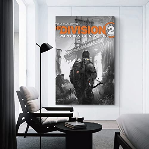 Tom Clancy's The Division 2 Warlords of New York - Póster decorativo para pared (40 x 60 cm)