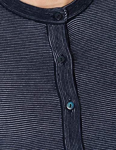 Tom Tailor 1024017 Structure Cardigan Suter crdigan, Sky Captain Blue 10668-Juego de Mesa [Importado de Alemania], M para Mujer