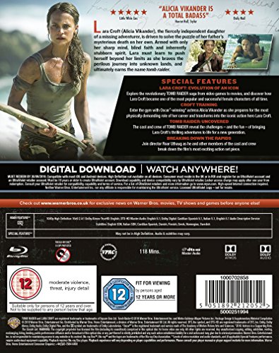 Tomb Raider [Edizione: Regno Unito] [Reino Unido] [Blu-ray]