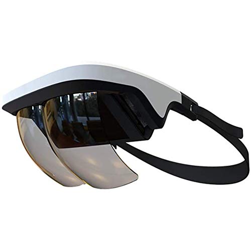 TOOGOO Auriculares de diadema, gafas Smart AR, 3D, vídeo aumentado, gafas de realidad virtual para vídeos y juegos Android 3D