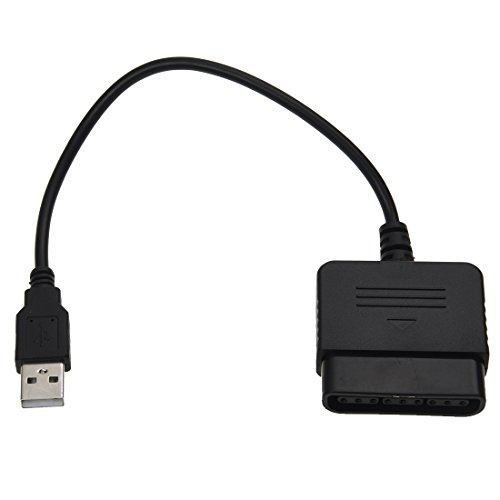 TOOGOO(R) Adaptador Converter para Mando de PS1 PS2 a PS3 / PC USB