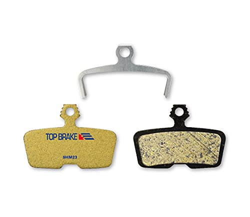 Top Brake Pastillas de Freno de Disco Bicicleta para AVID SRAM Code R/RE/RSC, Guide RE (Premium E+ - Dorado)