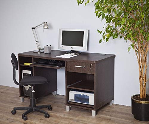 Top Kit | Mesa de Ordenador Barcelona 4035-135 x 74 x 67 | Wengué