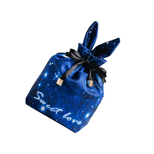TOPBATHY - Bolsa de viaje corta de peluche multifunción, bolsa de equipaje, bolsa de cosméticos, Star Ocean, Picture 3, 14x7x22cm