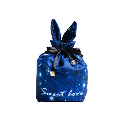 TOPBATHY - Bolsa de viaje corta de peluche multifunción, bolsa de equipaje, bolsa de cosméticos, Star Ocean, Picture 3, 14x7x22cm