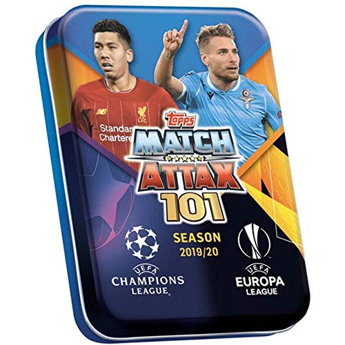 Topps- European Soccer Club Mini latas Champions Match Attax 101, Color (66600)