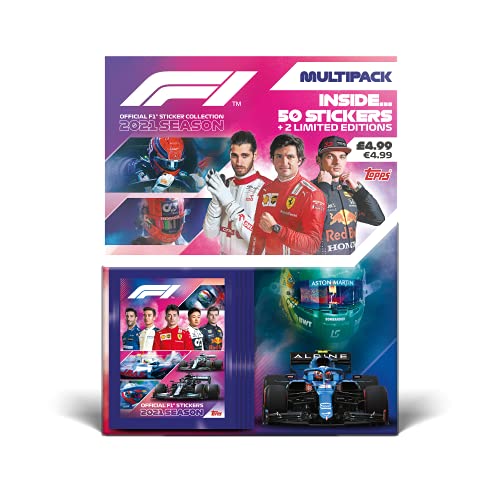Topps Pegatinas F1 2021 - Multipack, F1S2-MP6
