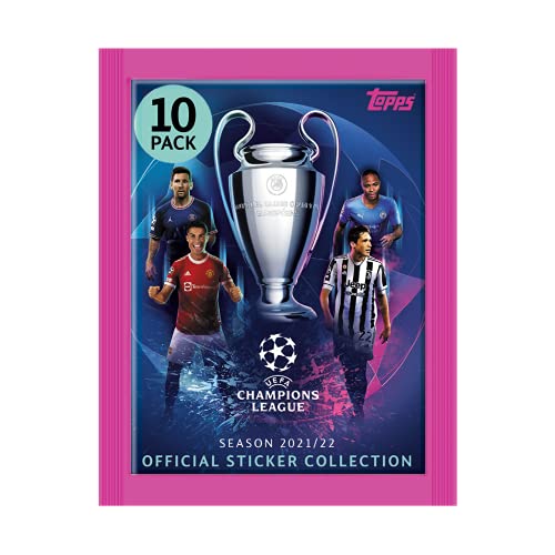 Topps UEFA Figurine Champions League 2021/2022 - Caja completa