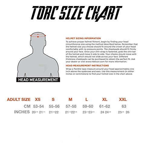 Torc T55 Spec-OPS Half Shell soporte de negro Born To Ride 2 x l casco t5515btr26