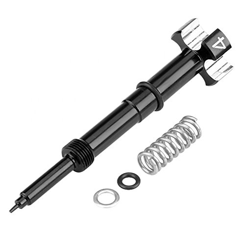 Tornillo de mezcla, juego de tornillos de mezcla de aire y combustible para carburador Keihin FCR FCR-MX(negro) for mikuni air fuel screw,keihin fuel air screw,air fuel mixture screw,air fuel mixture0