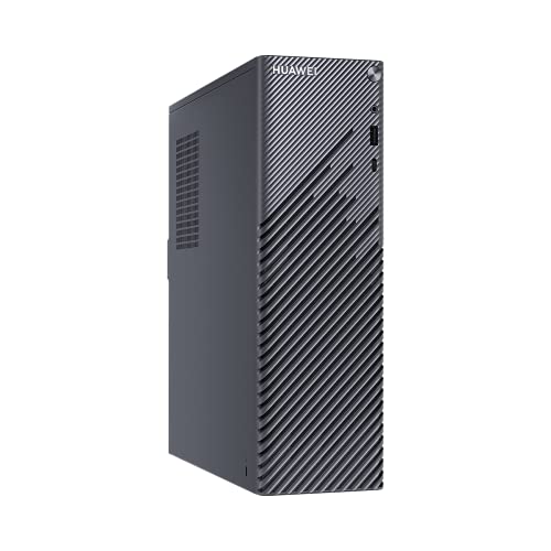 Torre de Ordenador de sobremesa HUAWEI MateStation S, procesador AMD Ryzen 5 4600G, gráficos AMD Radeon, 8 GB DDR4 3200 MHz, 256 GB M.2 NVMe SSD, Windows 10 Home, ultracompacto, Color Gris Espacial