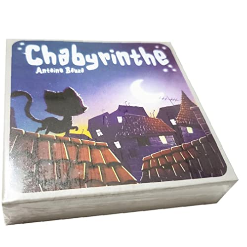 TOSSPER 1 Pc Board Juego Gatito Gato Estrategia Laberinto Navidad Mesa Juegos para Niños Familia Fiesta Juegos Entretenimiento