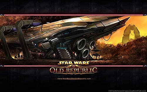 TOSSPER Rompecabezas de Papel para Adultos 1000 Piezas Star Wars The Old Republic Puzzle Challenge Jigsaw Games Birthday38x26cm