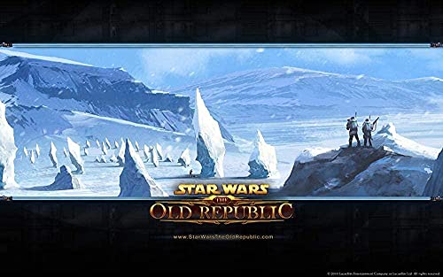 TOSSPER Rompecabezas para Adultos Rompecabezas 1000 Piezas para niños Adultos Star Wars The Old Republic Rompecabezas de Papel Puzzle38x26cm