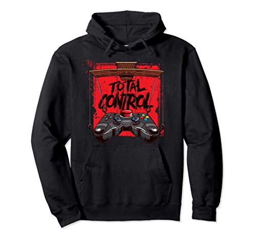 Total Control - Gamer Gaming Jugador Sudadera con Capucha