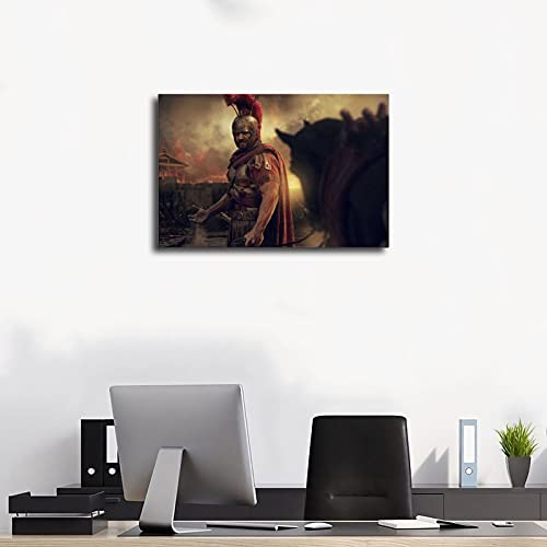 Total War Rome II Popular Game Cover Poster 2 Canvas Poster Decoración Dormitorio Deportes Paisaje Oficina Decoración Regalo Unframe: 40 × 60 cm