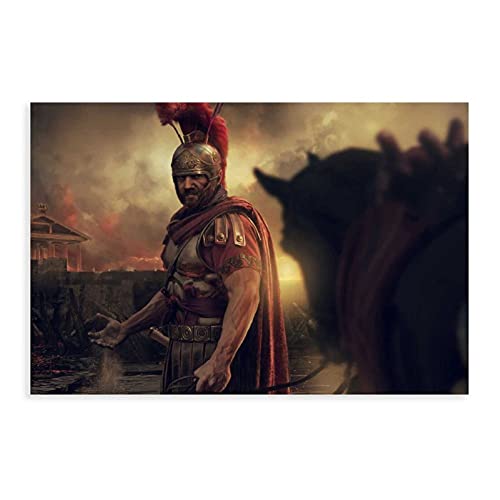 Total War Rome II Popular Game Cover Poster 2 Canvas Poster Decoración Dormitorio Deportes Paisaje Oficina Decoración Regalo Unframe: 40 × 60 cm