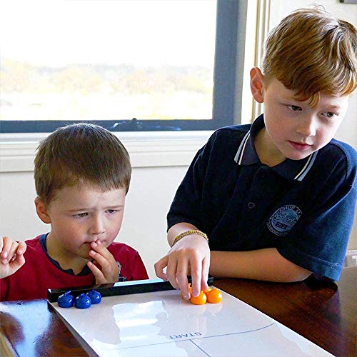 TourKing Juego de curling para familia, adultos y niños. Adictivo y divertido juego de equipo, rápido y fácil de configurar, compacto para almacenamiento y viajes