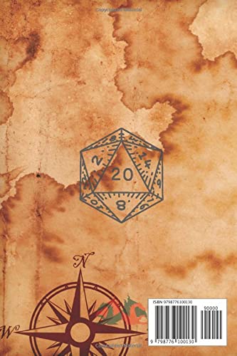 Towns, Taverns &Temples. Places Log Book: Support Book for Fantasy Style Roleplay Games. Tracking book for locations and Business. Pirate Map Effect Cover