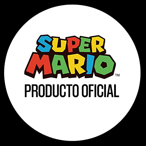 Toy Bags- Super Mario y Luichi Juguetes, Color Azul y Rojo, Grande (T433-830)