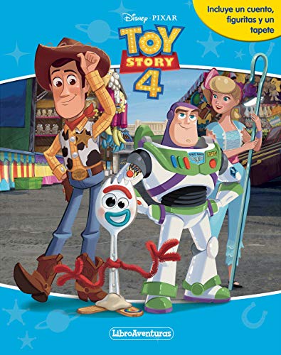 Toy Story 4. Libroaventuras: Incluye un cuento, figuritas y un tapete