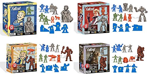 toynk Fallout Nanoforce Series 1 Army Builder Figure Box Sets - Set of 4