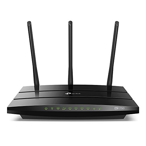 TP-Link AC1750 Archer C7 - Router Gigabit inalámbrico de Doble Banda, 2.4 GHz a 450 Mbps y 5 GHz a 1300 Mbps + TG-3468 - Adaptador WiFi Gigabit PCI Express (10/100/1000 Mbps), Puerto RJ45