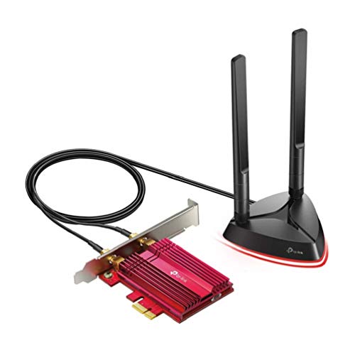 TP-LINK Archer TX3000E AX3000 - Adaptador PCI Express Wi-Fi 6 Bluetooth 5.0 con Dos Antenas, Intel AX200, Tarjeta de Interfaz de Red PCIe para Escritorio, Soporte de Perfil bajo Incluido
