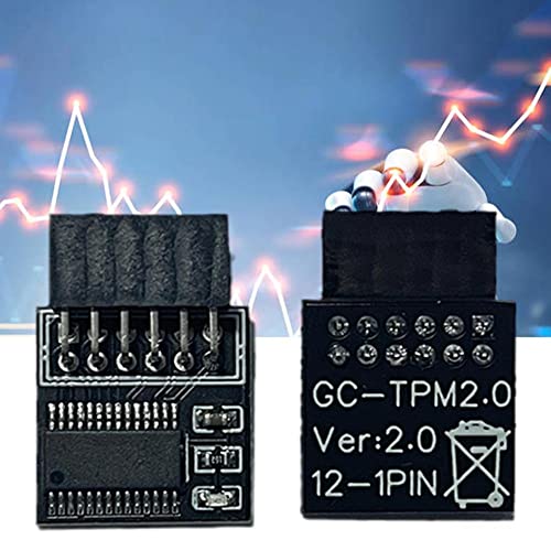 TPM 2.0 módulo de seguridad de cifrado, tarjeta remota compatible con el sistema WIN11 2.0, versión 9665, tarjeta dedicada 12 14 18 20 pin-14 pin