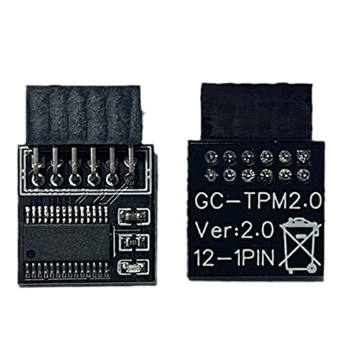 TPM 2.0 módulo de seguridad de cifrado, tarjeta remota compatible con el sistema WIN11 2.0, versión 9665, tarjeta dedicada 12 14 18 20 pin-14 pin