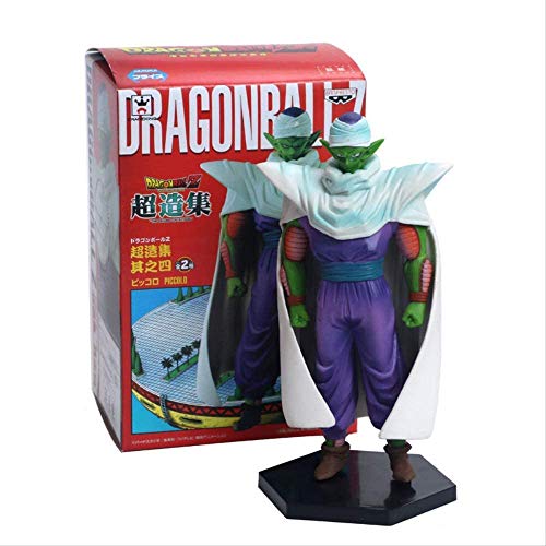 TQGG 2 unids/Set Dragon Ball Z Gohan y Piccolo Battle Cloakd Ver. Bick Brush Goku Saiyan PVC Figura DBZ Colección Modelo